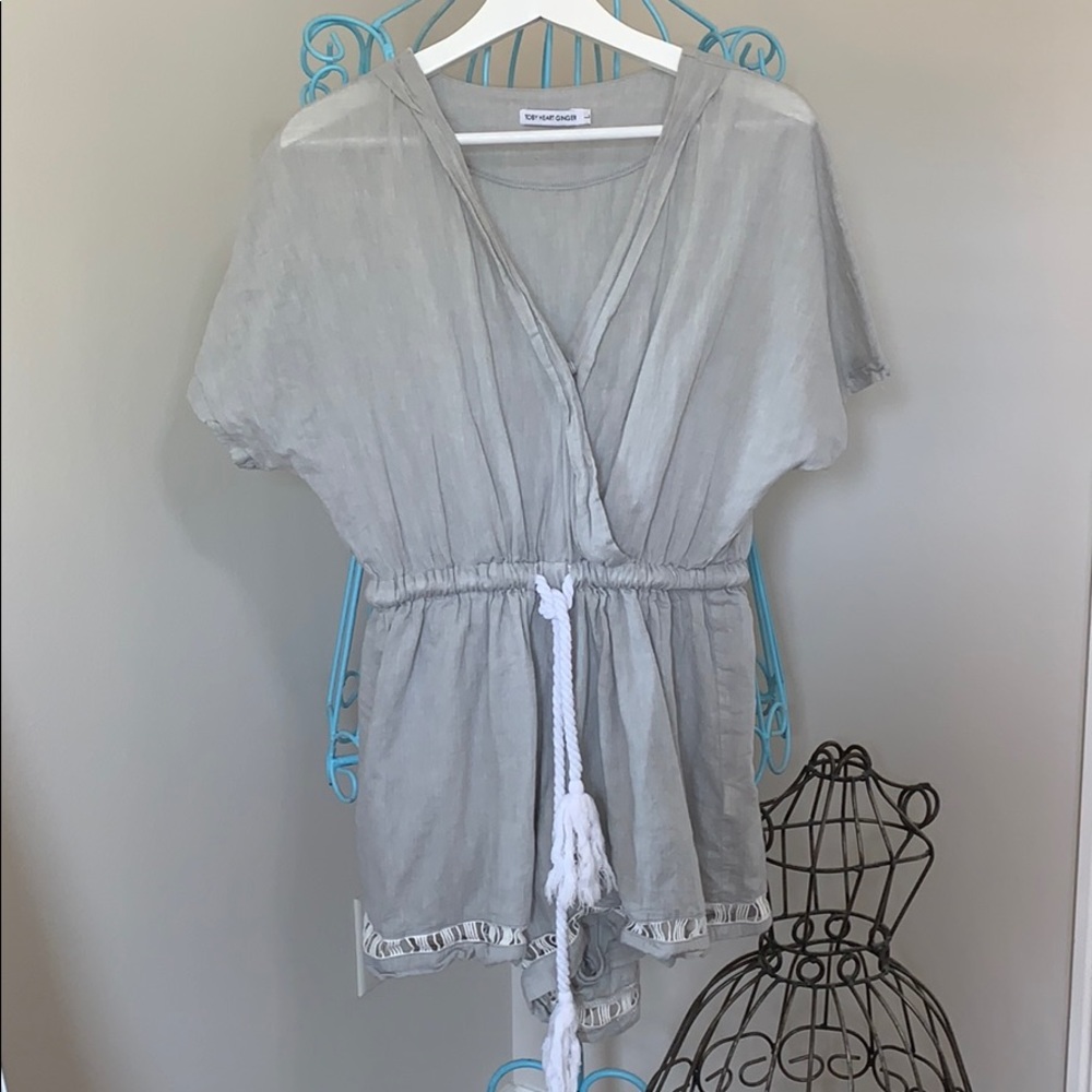 tony heart ginger romper
